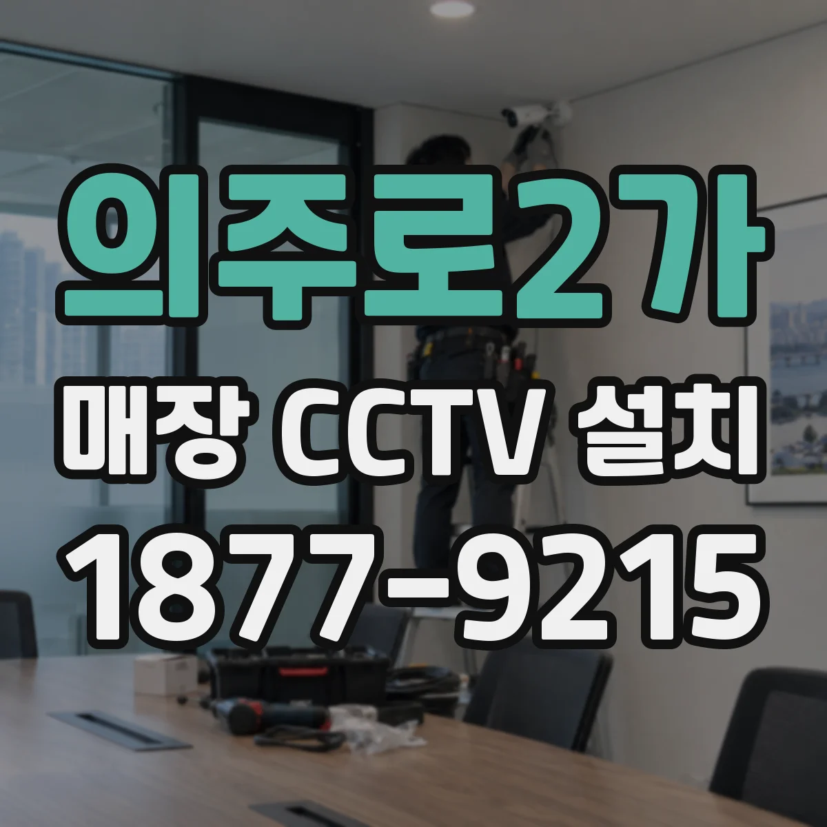 의주로2가 매장 CCTV 설치