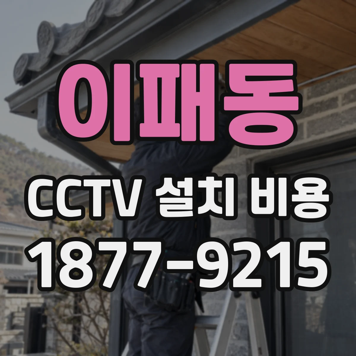 이패동 CCTV 설치 비용