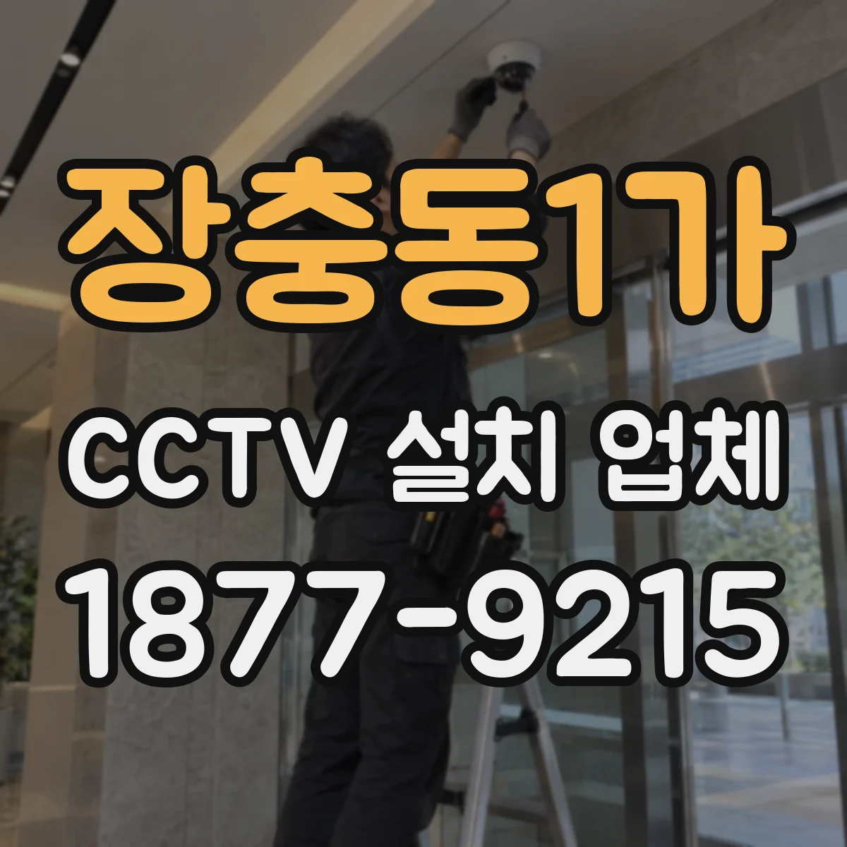 장충동1가 CCTV 설치 업체