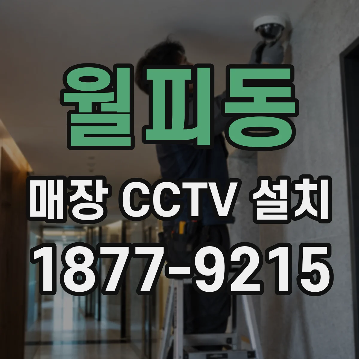 월피동 매장 CCTV 설치