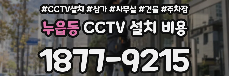 누읍동 CCTV 설치 비용