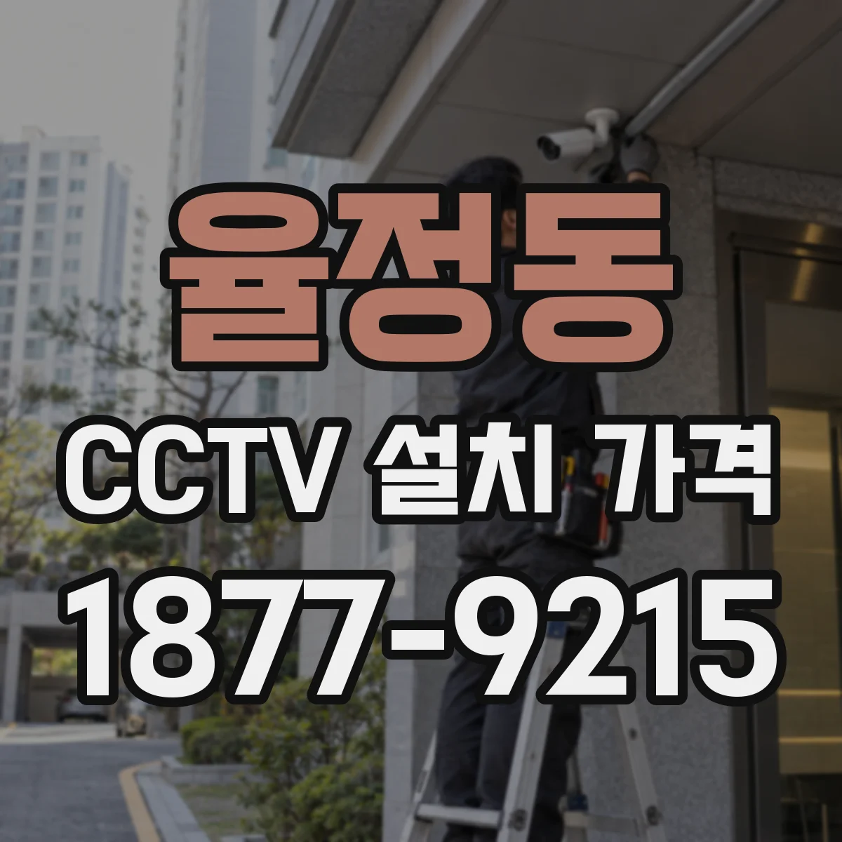 율정동 CCTV 설치 가격