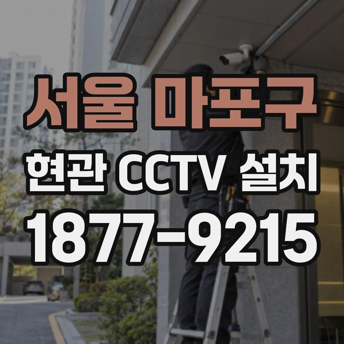 서울 마포구 현관 CCTV 설치
