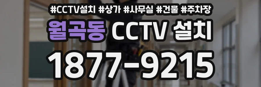 월곡동 CCTV 설치