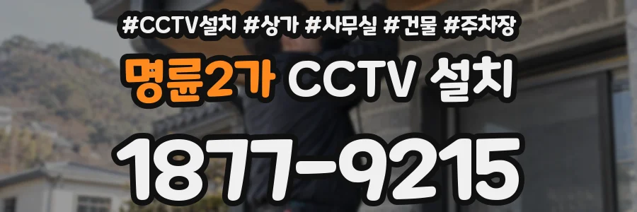 명륜2가 CCTV 설치
