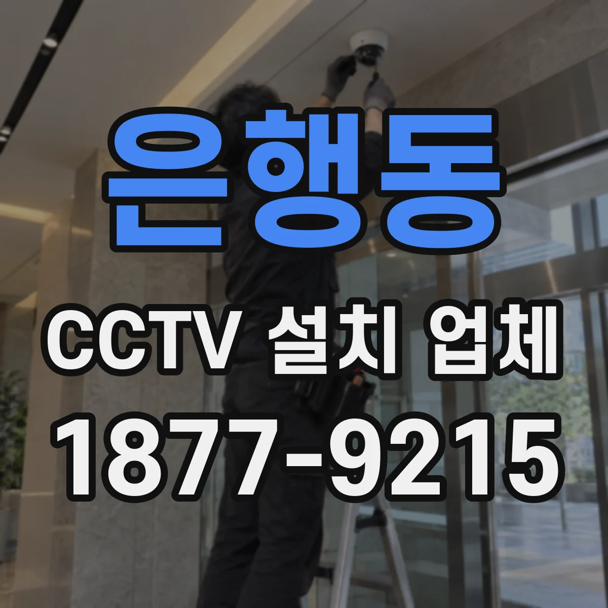 은행동 CCTV 설치 업체