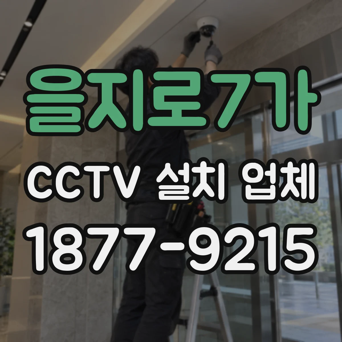 을지로7가 CCTV 설치 업체