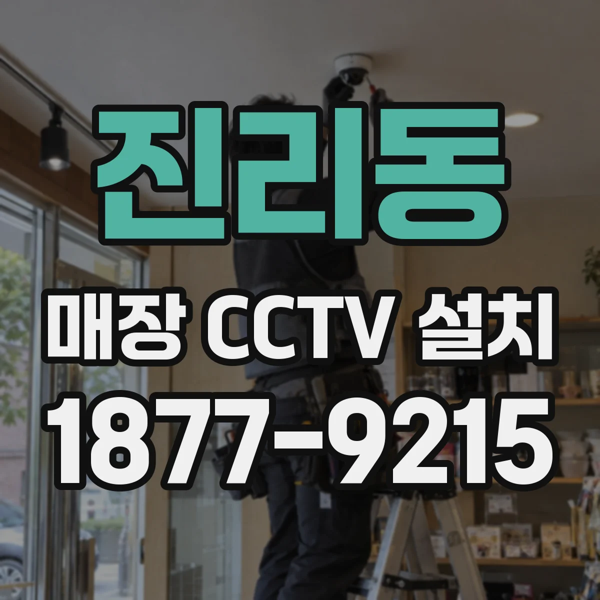 진리동 매장 CCTV 설치