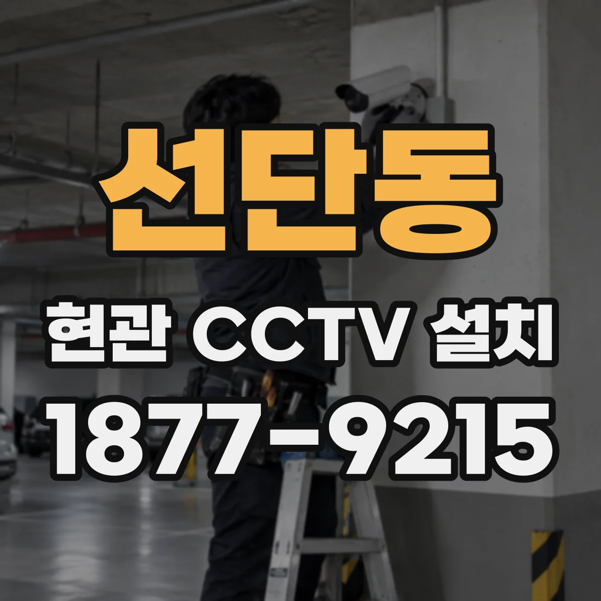 선단동 현관 CCTV 설치