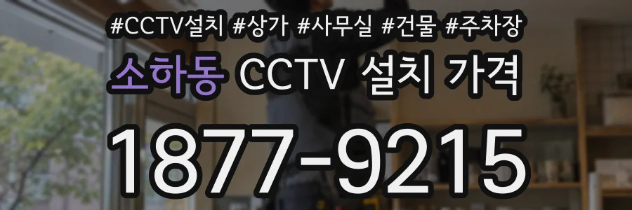 소하동 CCTV 설치 가격