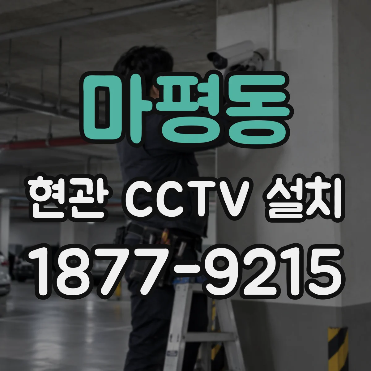 마평동 현관 CCTV 설치