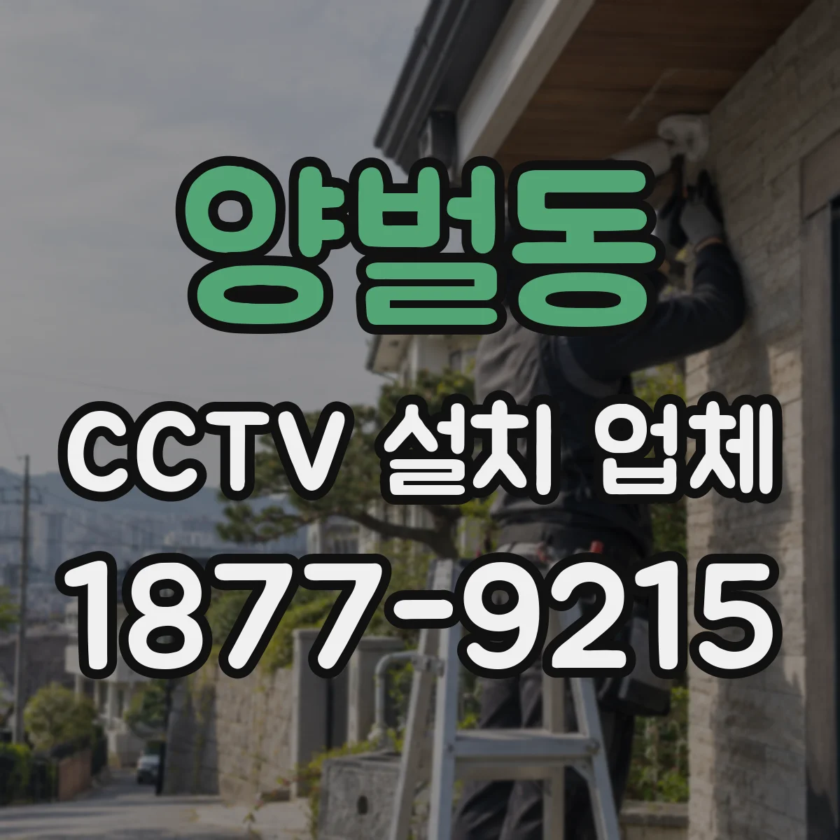 양벌동 CCTV 설치 업체