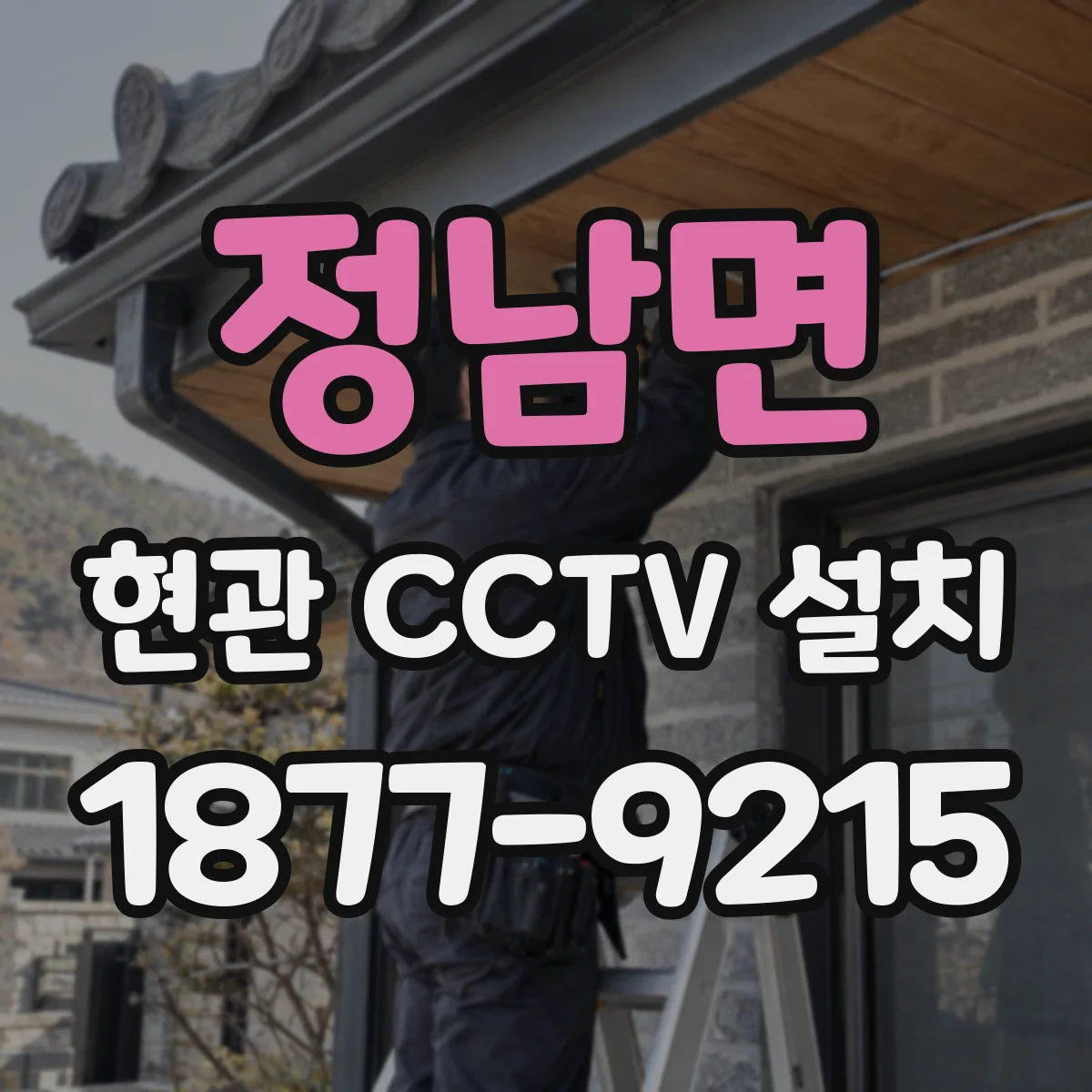 정남면 현관 CCTV 설치