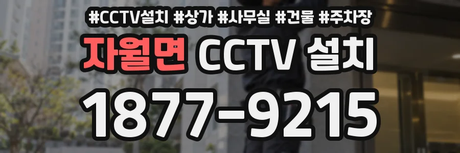 자월면 CCTV 설치