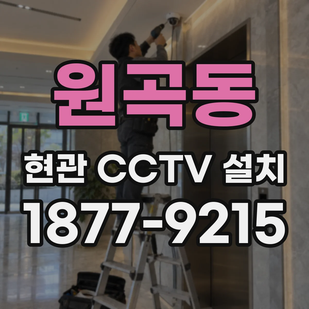 원곡동 현관 CCTV 설치