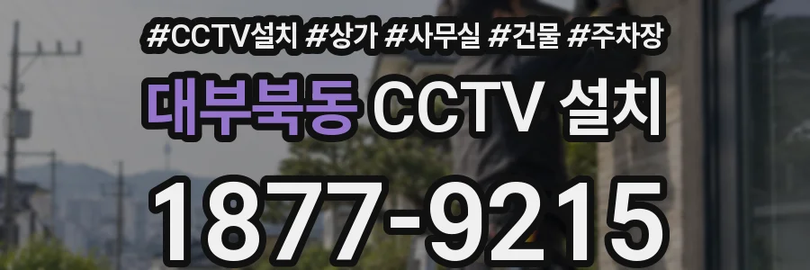 대부북동 CCTV 설치