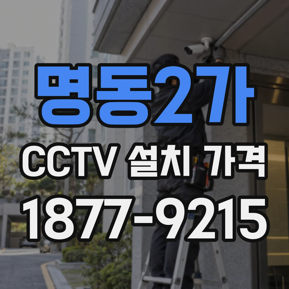 명동2가 CCTV 설치 가격