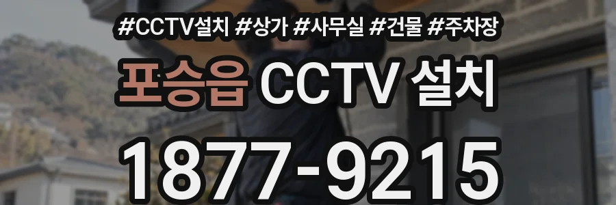 포승읍 CCTV 설치