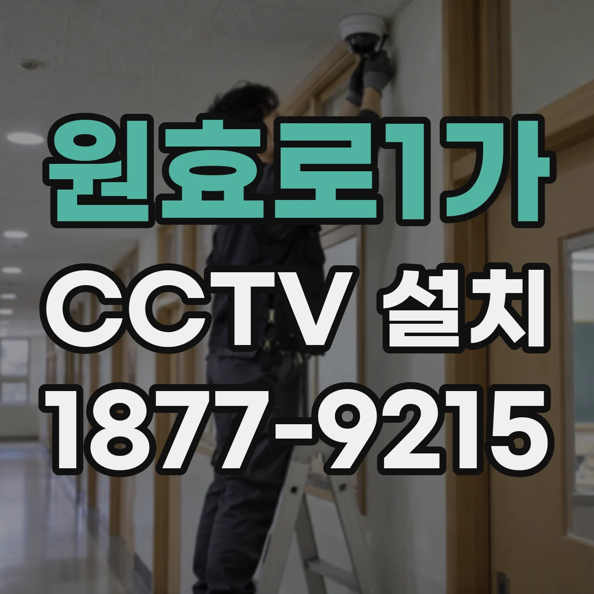 원효로1가 CCTV 설치