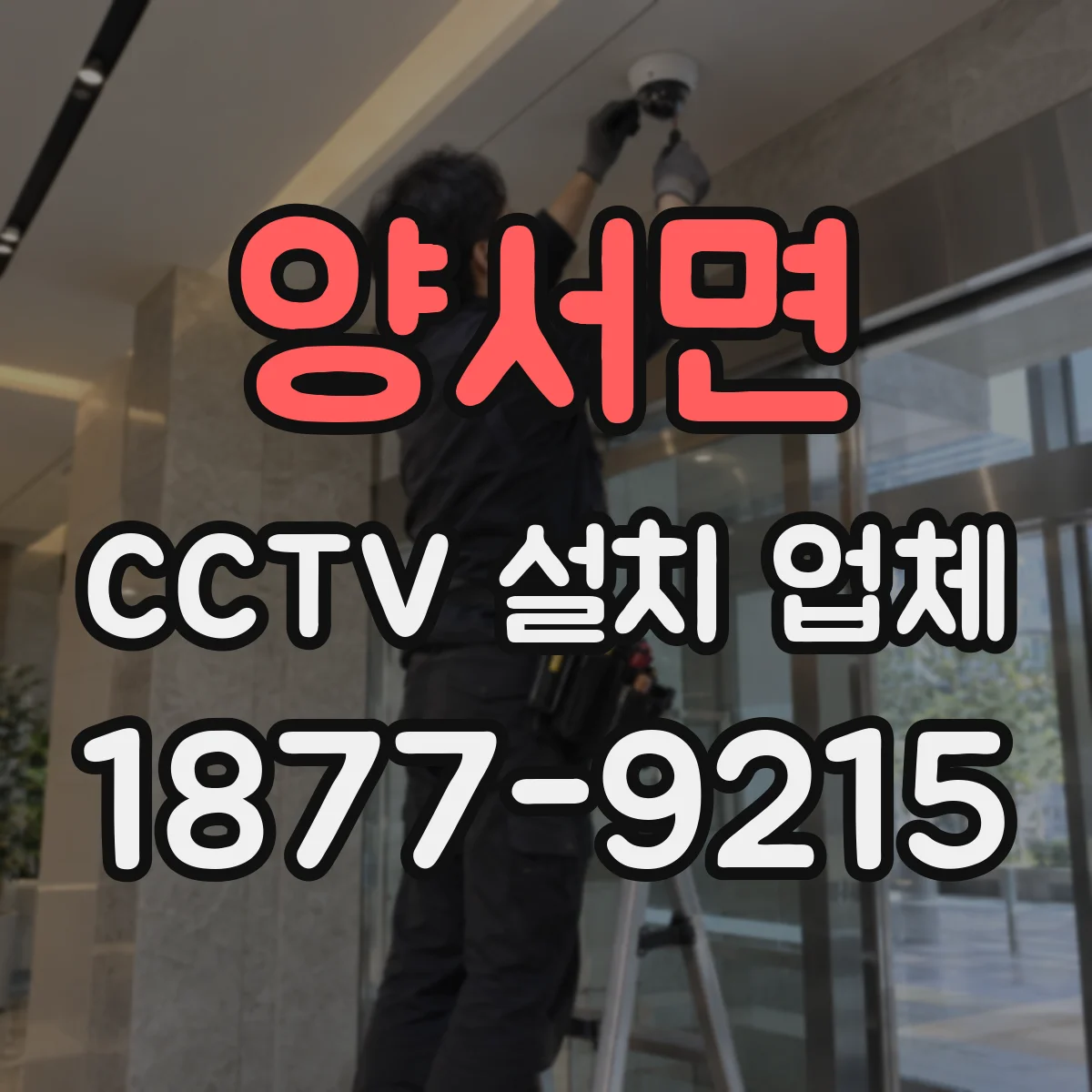 양서면 CCTV 설치 업체