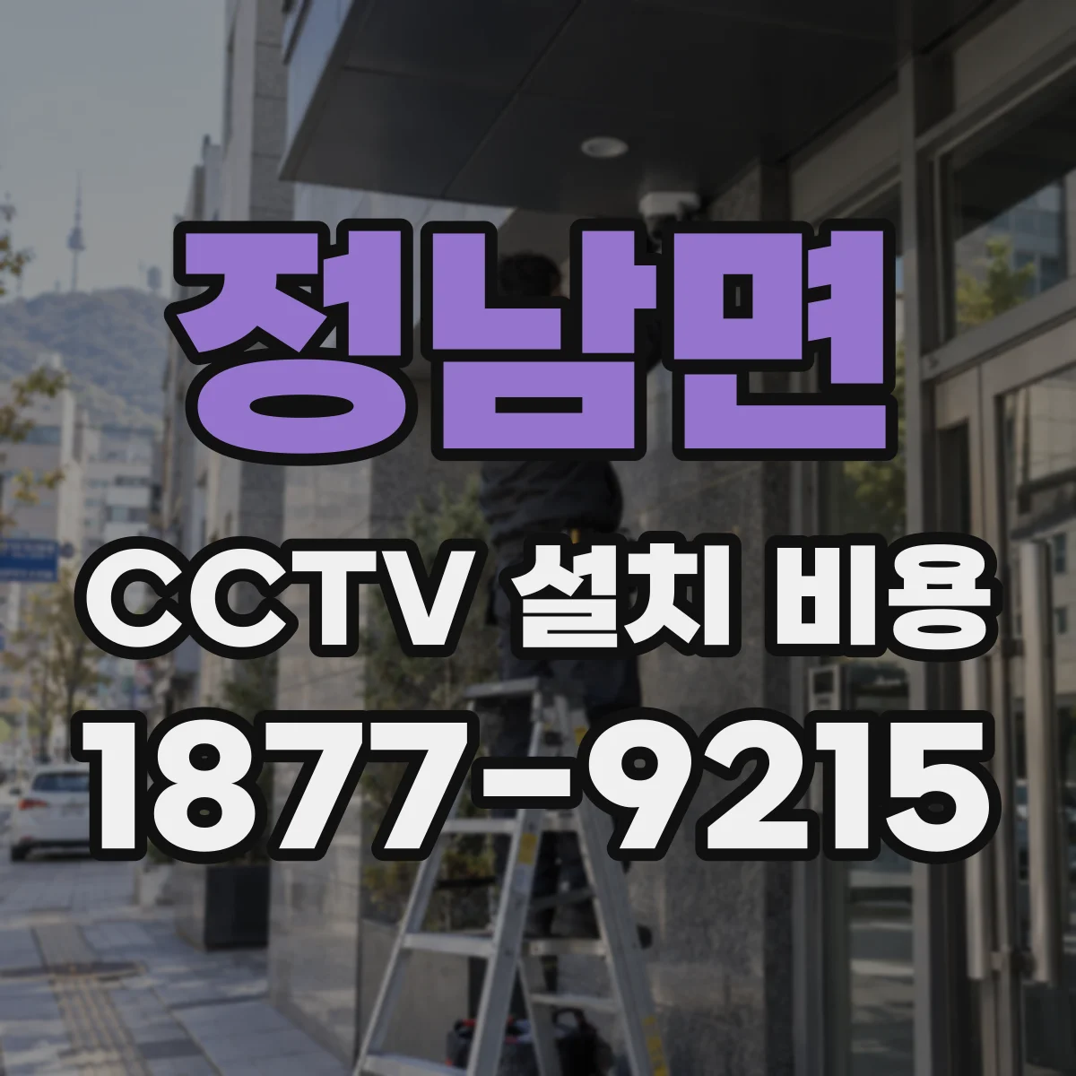 정남면 CCTV 설치 비용