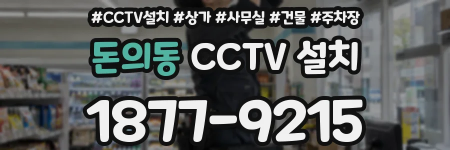 돈의동 CCTV 설치