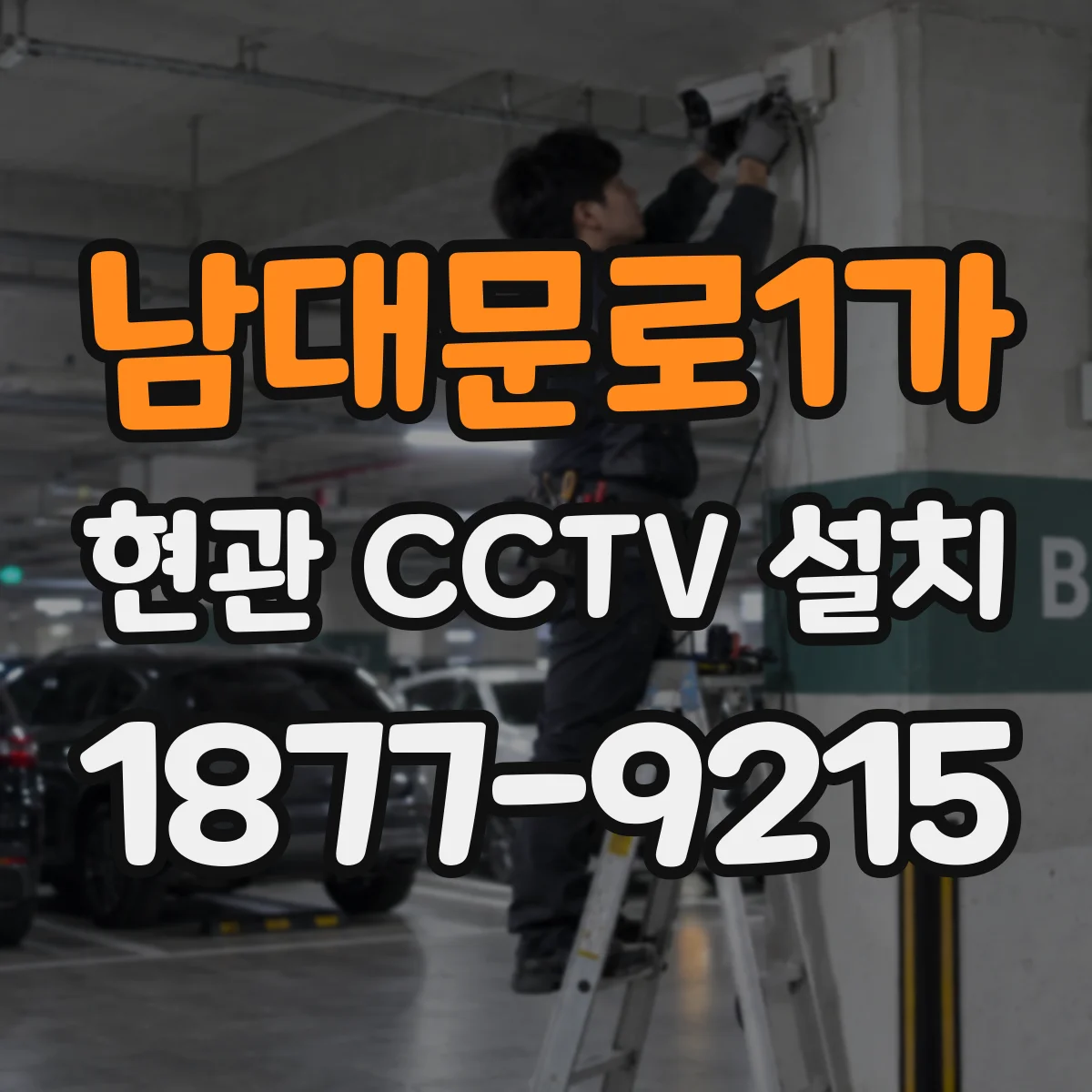남대문로1가 현관 CCTV 설치