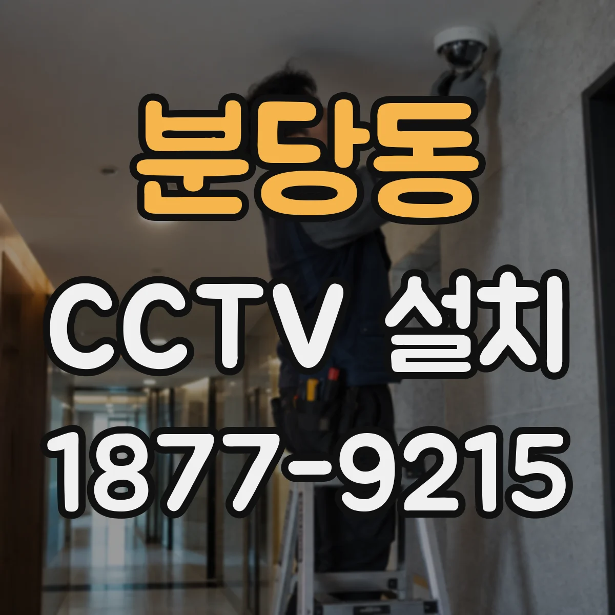 분당동 CCTV 설치