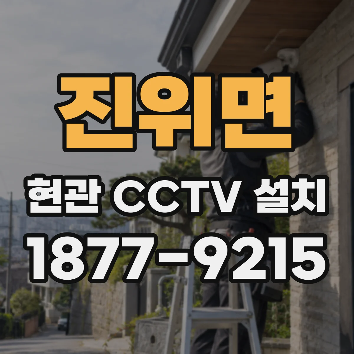 진위면 현관 CCTV 설치