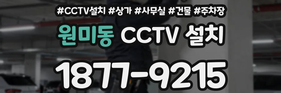 원미동 CCTV 설치