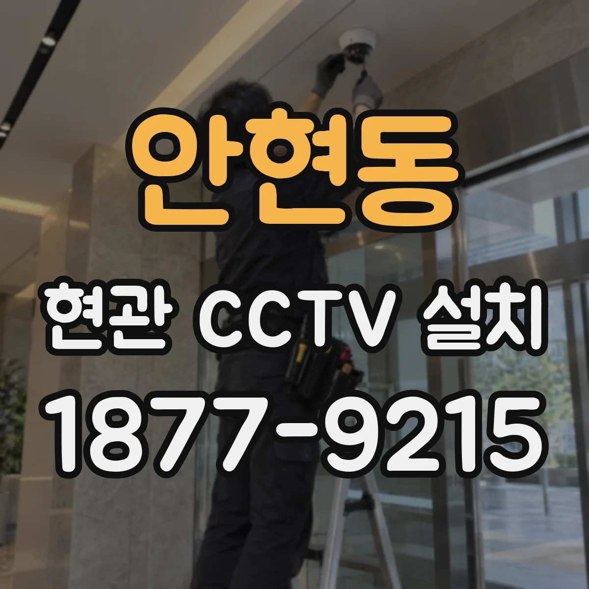 안현동 현관 CCTV 설치