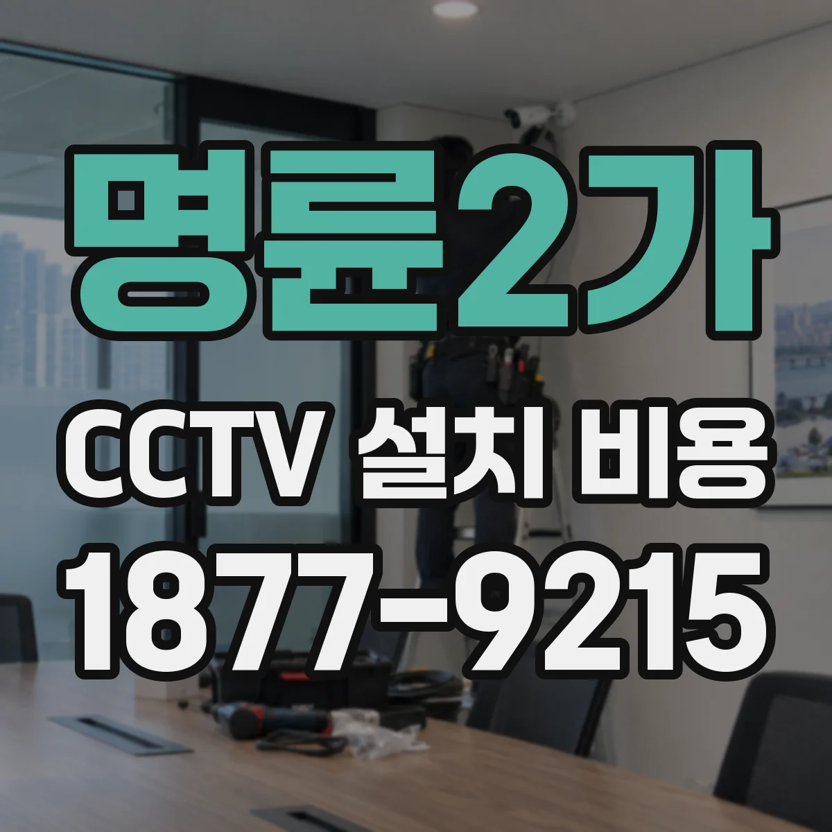 명륜2가 CCTV 설치 비용