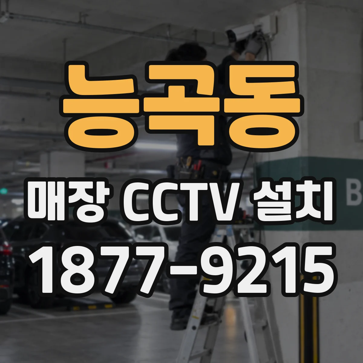 능곡동 매장 CCTV 설치