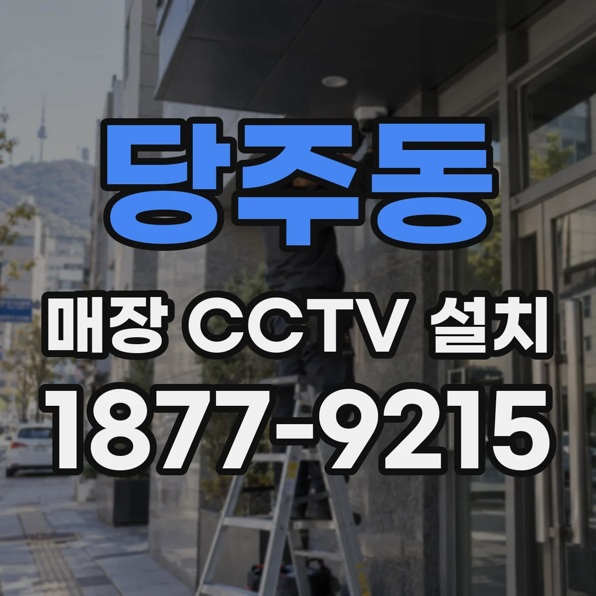 당주동 매장 CCTV 설치