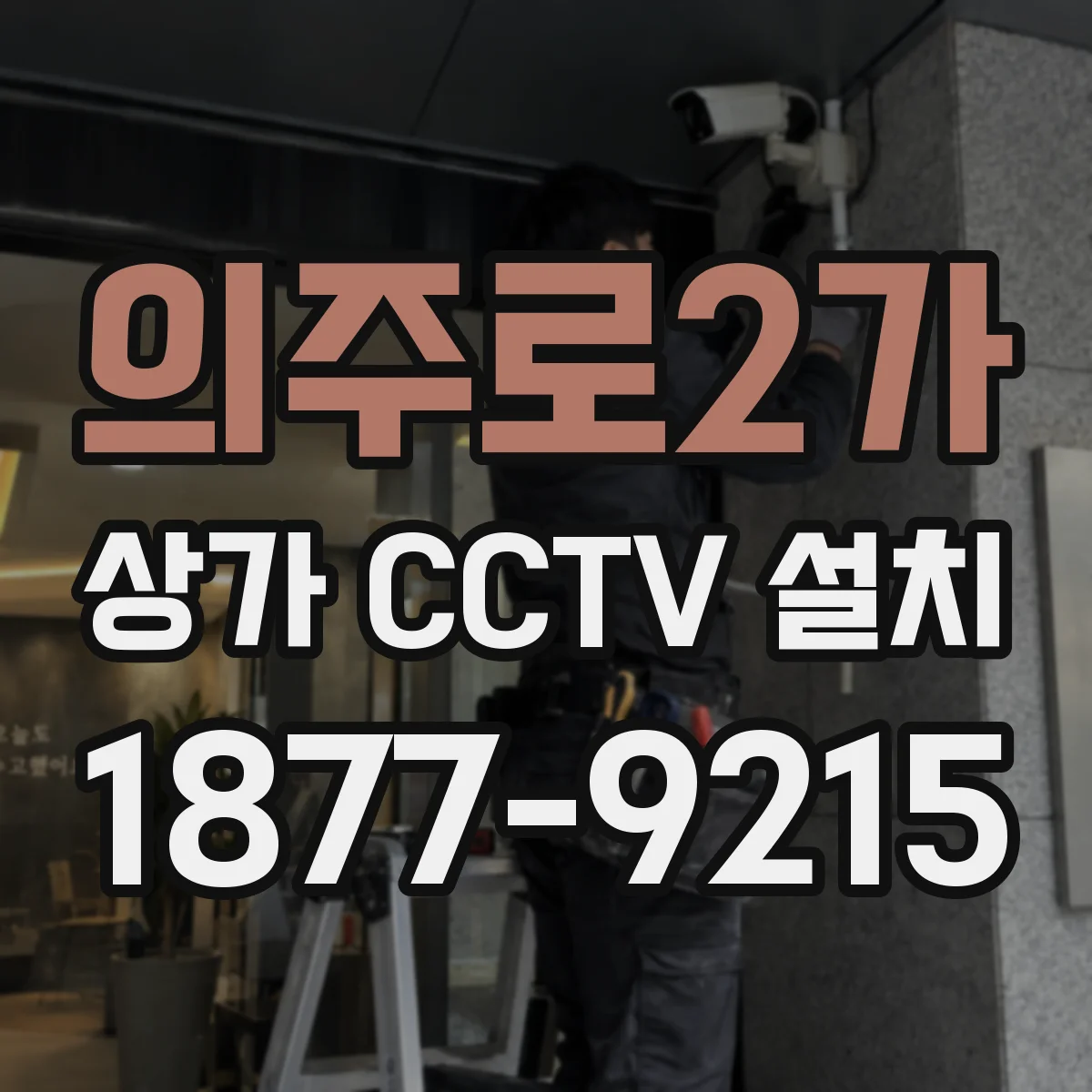 의주로2가 상가 CCTV 설치