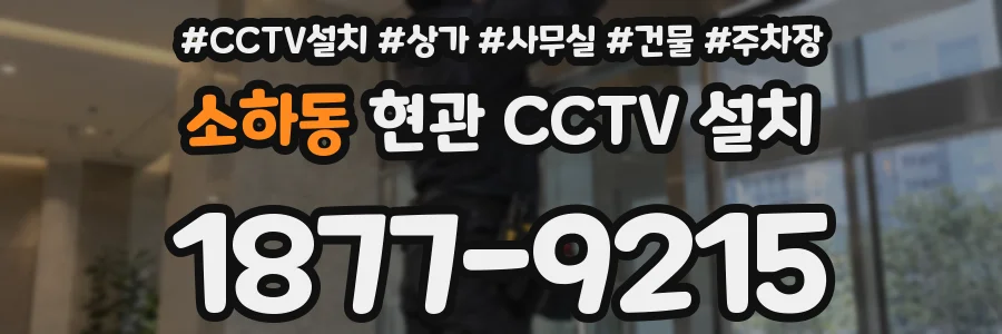 소하동 현관 CCTV 설치