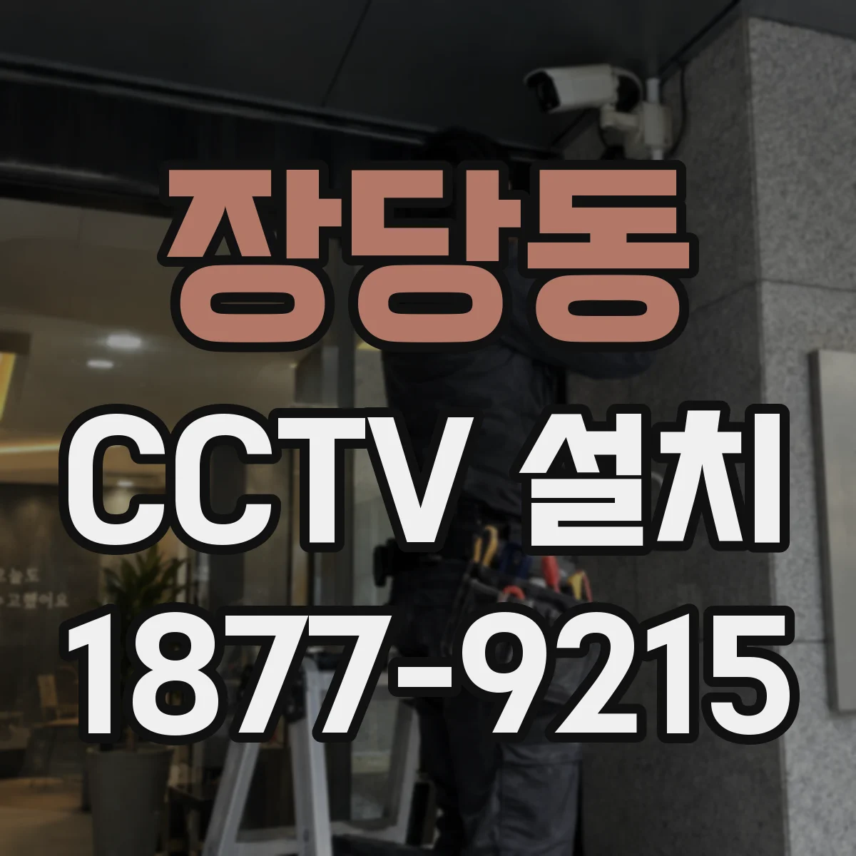 장당동 CCTV 설치