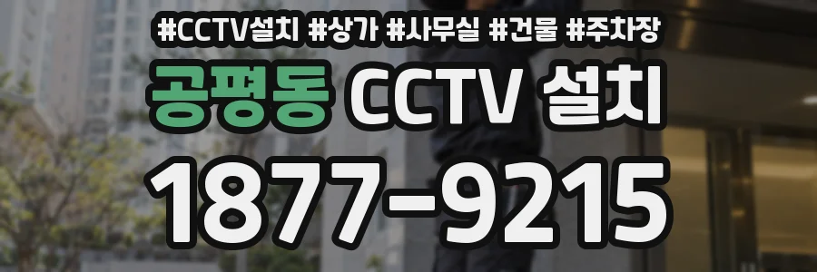 공평동 CCTV 설치