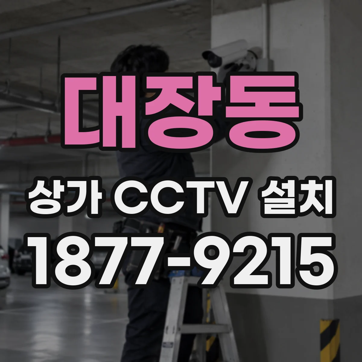 대장동 상가 CCTV 설치
