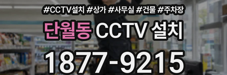 단월동 CCTV 설치