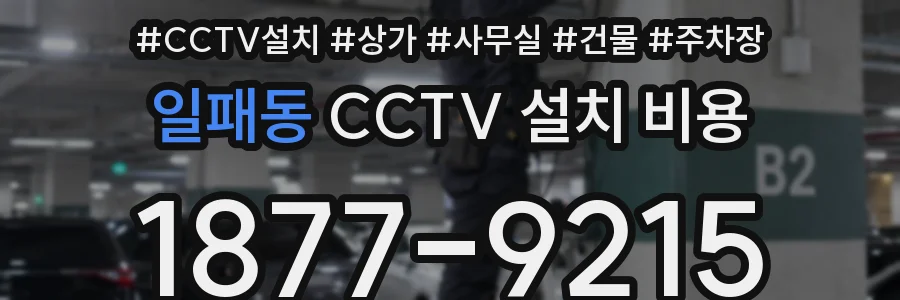 일패동 CCTV 설치 비용