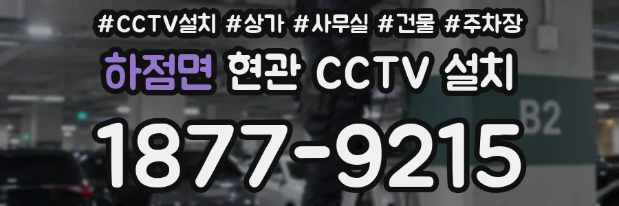 하점면 현관 CCTV 설치
