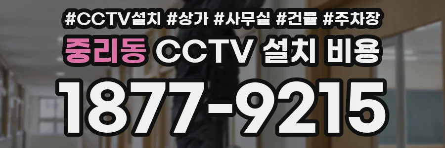중리동 CCTV 설치 비용