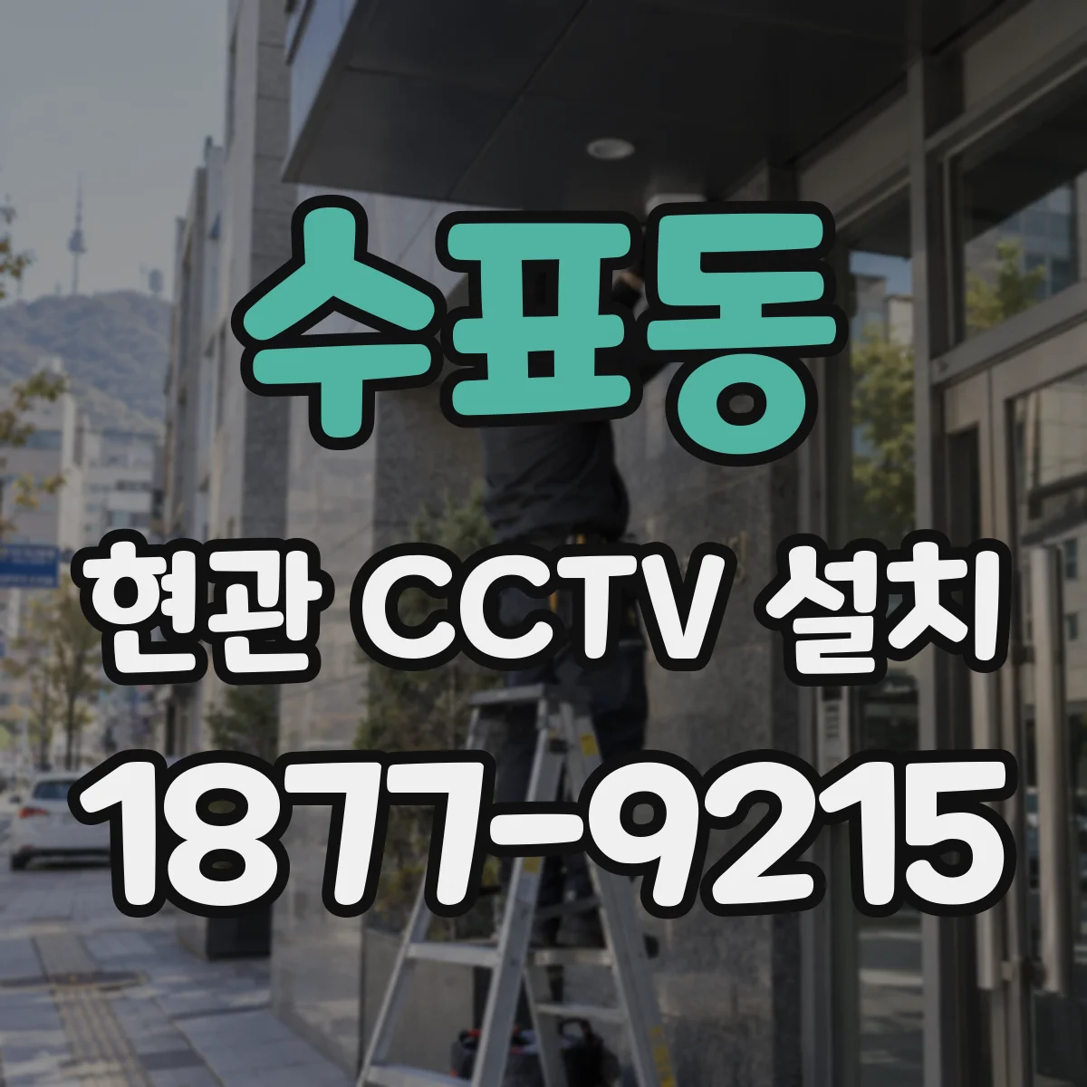 수표동 현관 CCTV 설치
