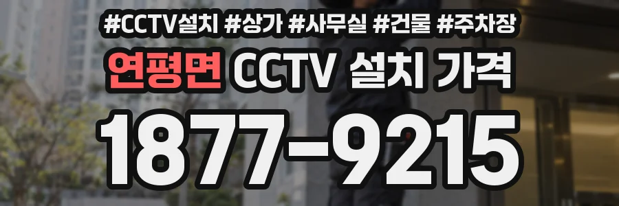 연평면 CCTV 설치 가격