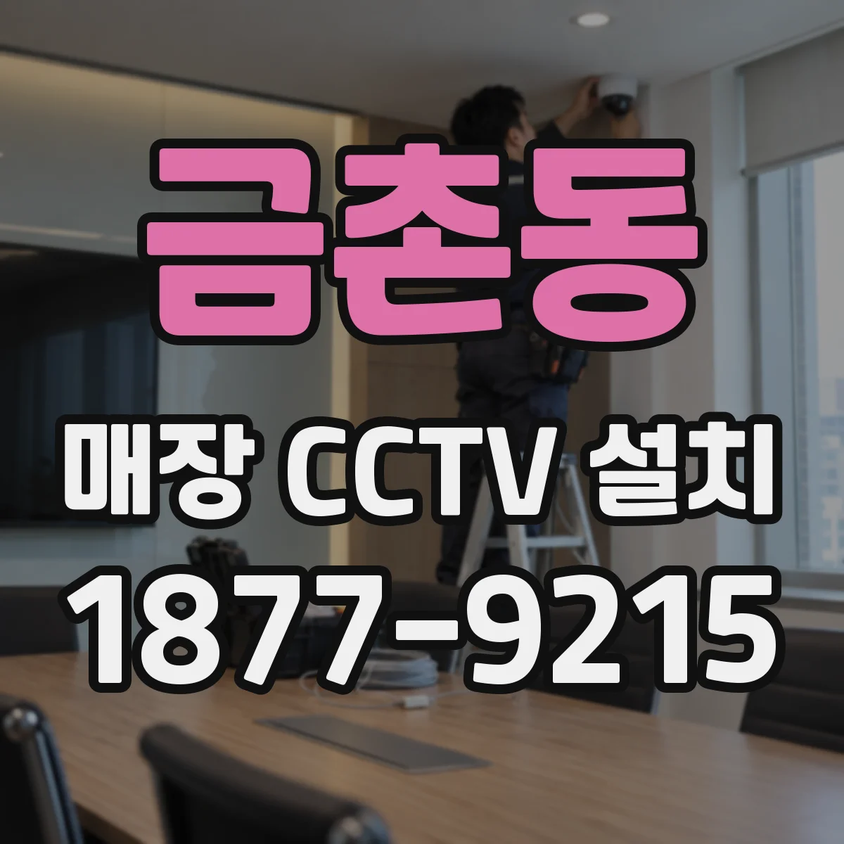 금촌동 매장 CCTV 설치