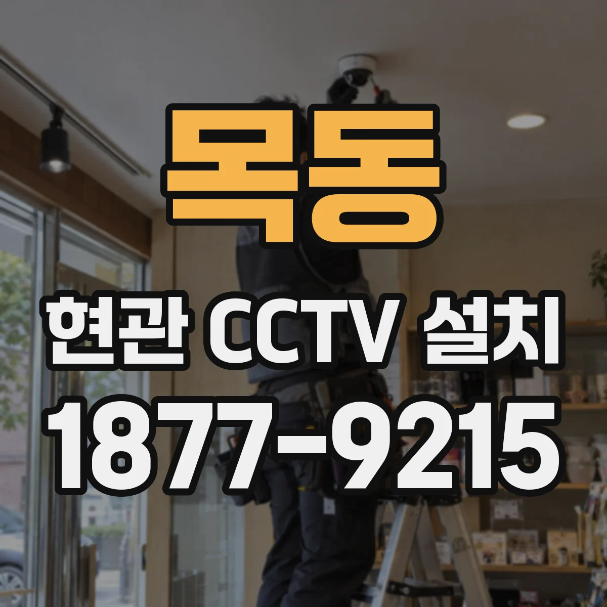목동 현관 CCTV 설치