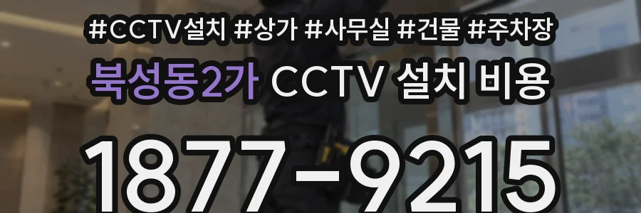 북성동2가 CCTV 설치 비용