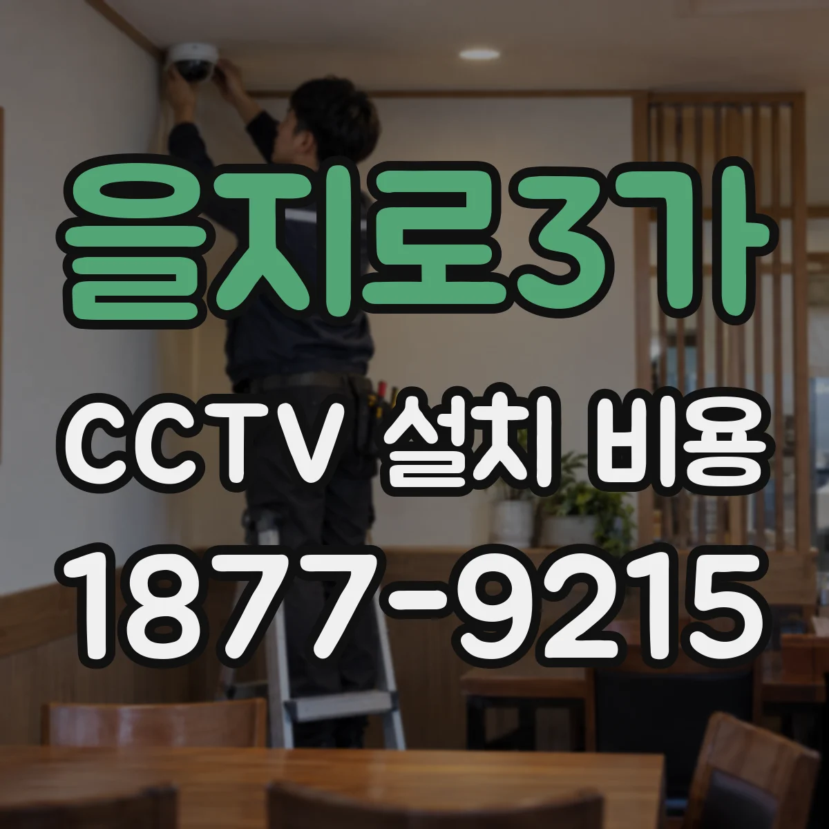 을지로3가 CCTV 설치 비용