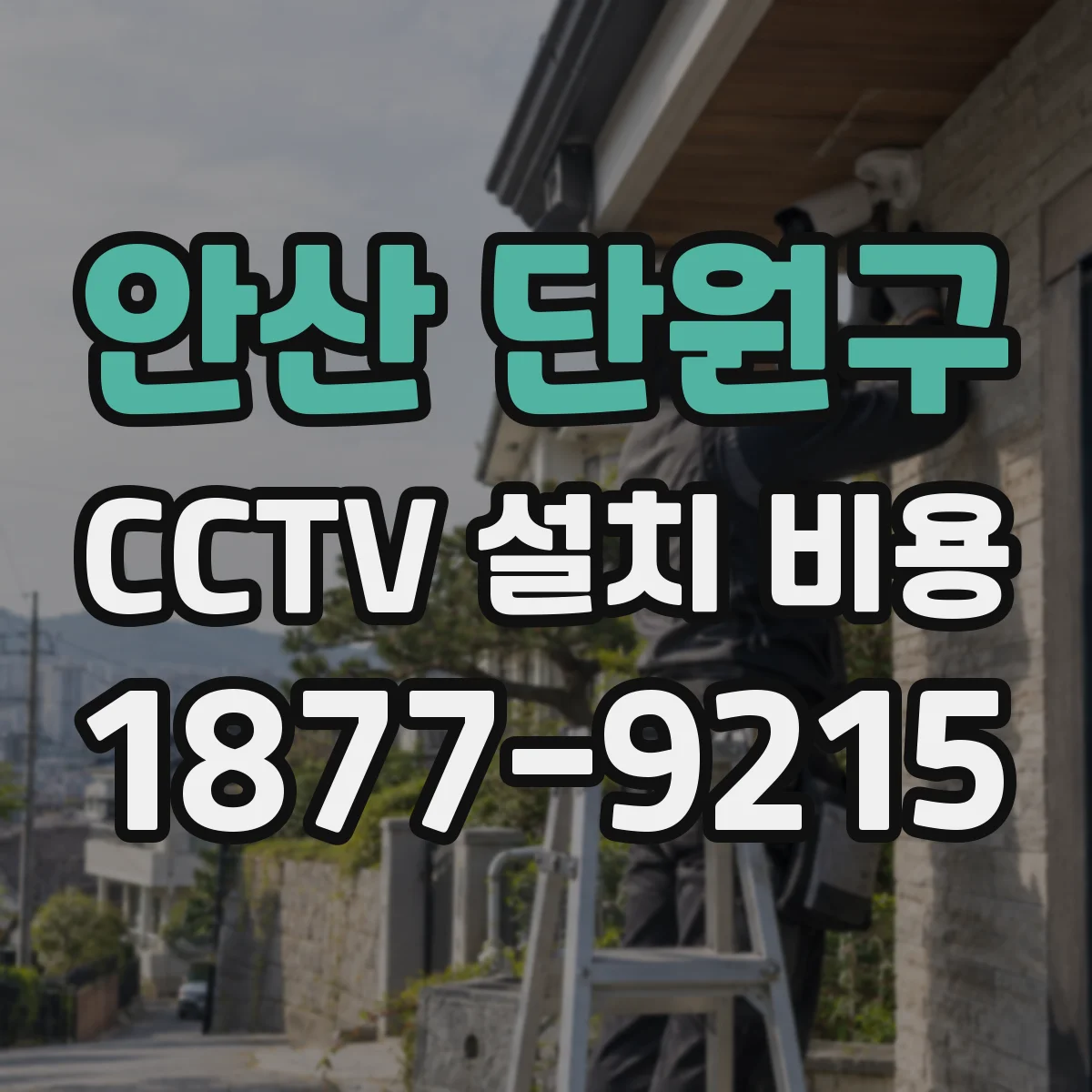 안산 단원구 CCTV 설치 비용